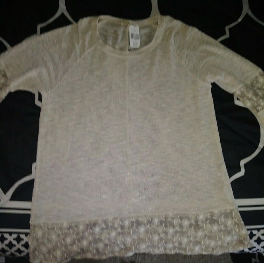 Ivory blouse